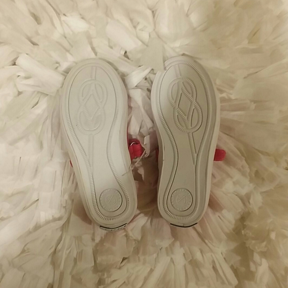 ๐HP๐ Polo Ralph Lauren Pink Mary Janes Sneakers 9 ๐HP๐ - Picture 8 of 15